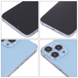 Maqueta de iPhone 13 Pro Max con Pantalla Negra