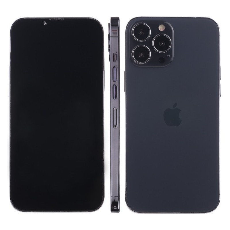 Maqueta de iPhone 13 Pro Max con Pantalla Negra