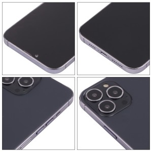 Maqueta de iPhone 13 Pro Max con Pantalla Negra