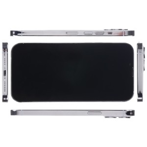 Maqueta de iPhone 13 Pro Max con Pantalla Negra