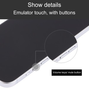 Maqueta de iPhone 13 Pro Max con Pantalla Negra