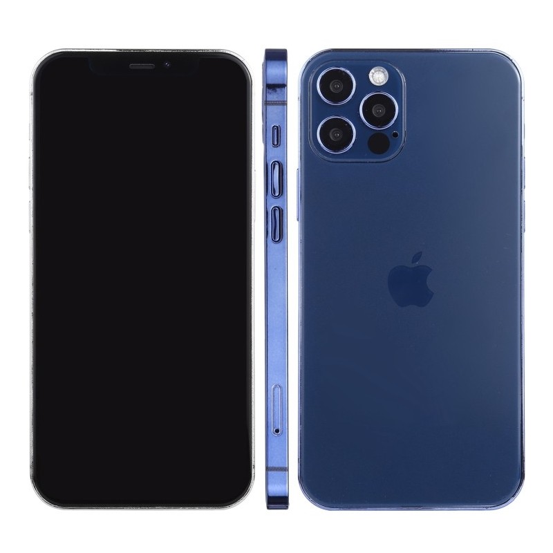 Maqueta de iPhone 12 Pro Max con Pantalla Negra