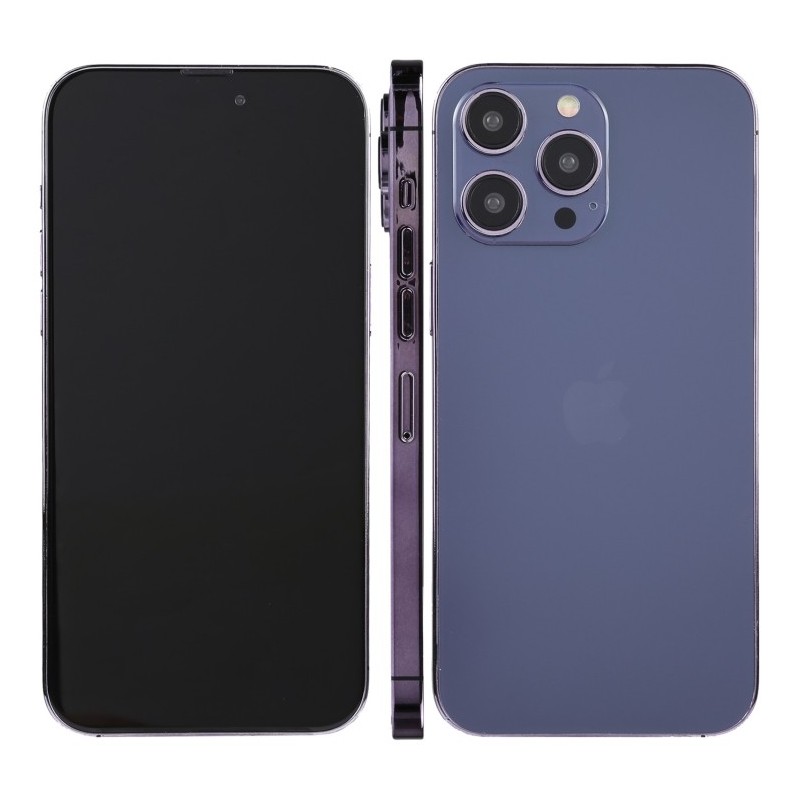 Maqueta de iPhone 14 Pro Max con Pantalla Negra