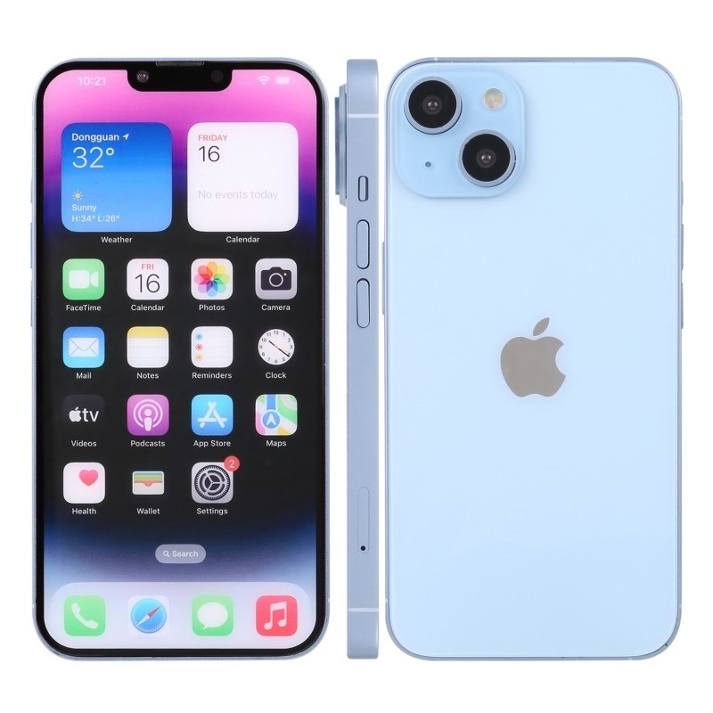 Maqueta con Pantalla Color de iPhone 14 Plus