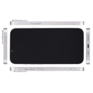 Maqueta de iPhone 14 Plus con Pantalla Negra