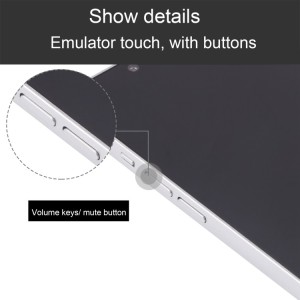 Maqueta de iPhone 14 Plus con Pantalla Negra