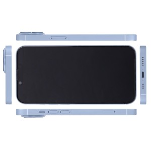Maqueta de iPhone 14 Plus con Pantalla Negra