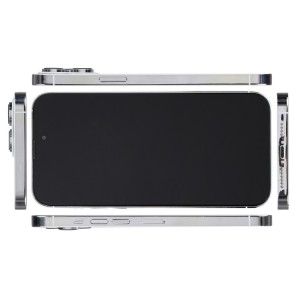 Maqueta de iPhone 14 Pro con Pantalla Negra