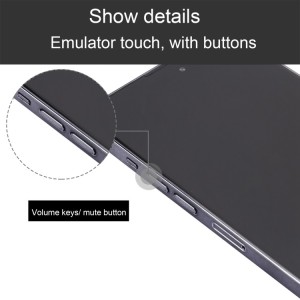 Maqueta de iPhone 14 Pro con Pantalla Negra