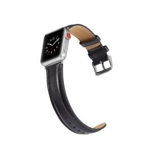 Correa Piel Elegante para Apple Watch 7 45mm, 6 SE 5 4 44mm
