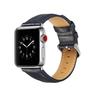Elegant Leather Strap for Apple Watch 7 45mm, 6 SE 5 4 44mm
