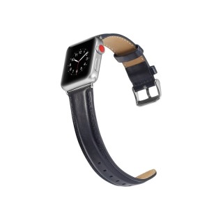 Elegant Leather Strap for Apple Watch 7 45mm, 6 SE 5 4 44mm