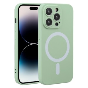 For iPhone 14 Pro Max Magsafe Liquid Silicone Case Cover