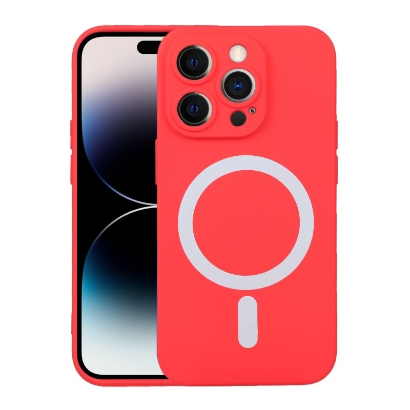 Funda para iPhone 14 Pro Max Magsafe de Silicona Líquida