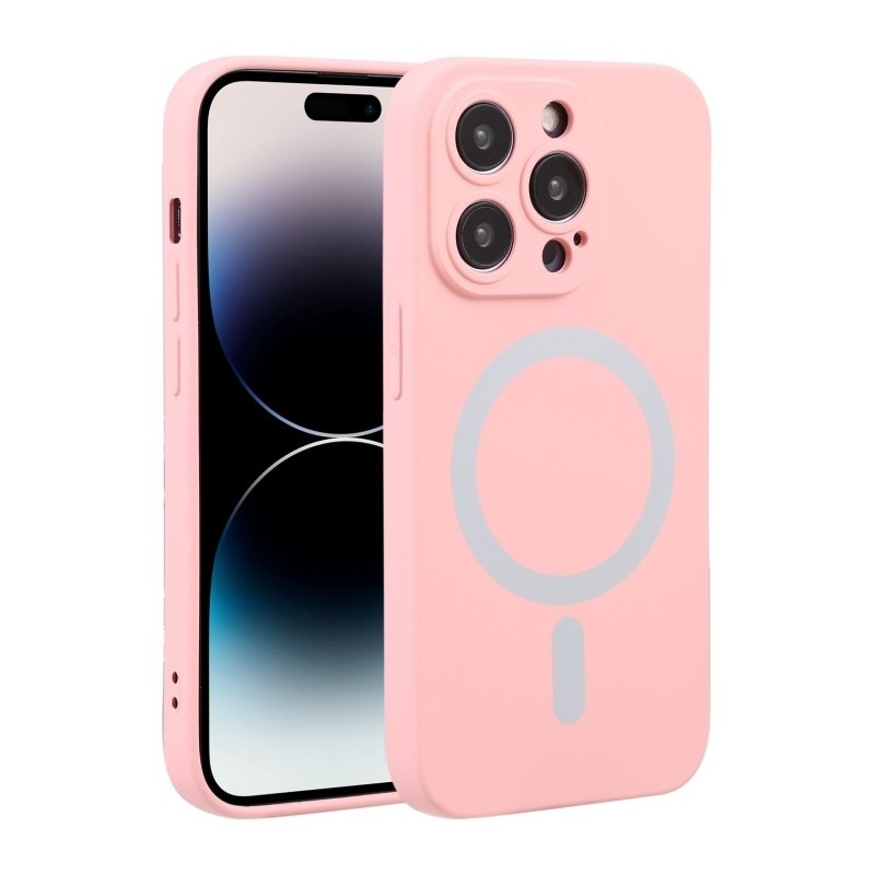 For iPhone 14 Pro Max Magsafe Liquid Silicone Case Cover