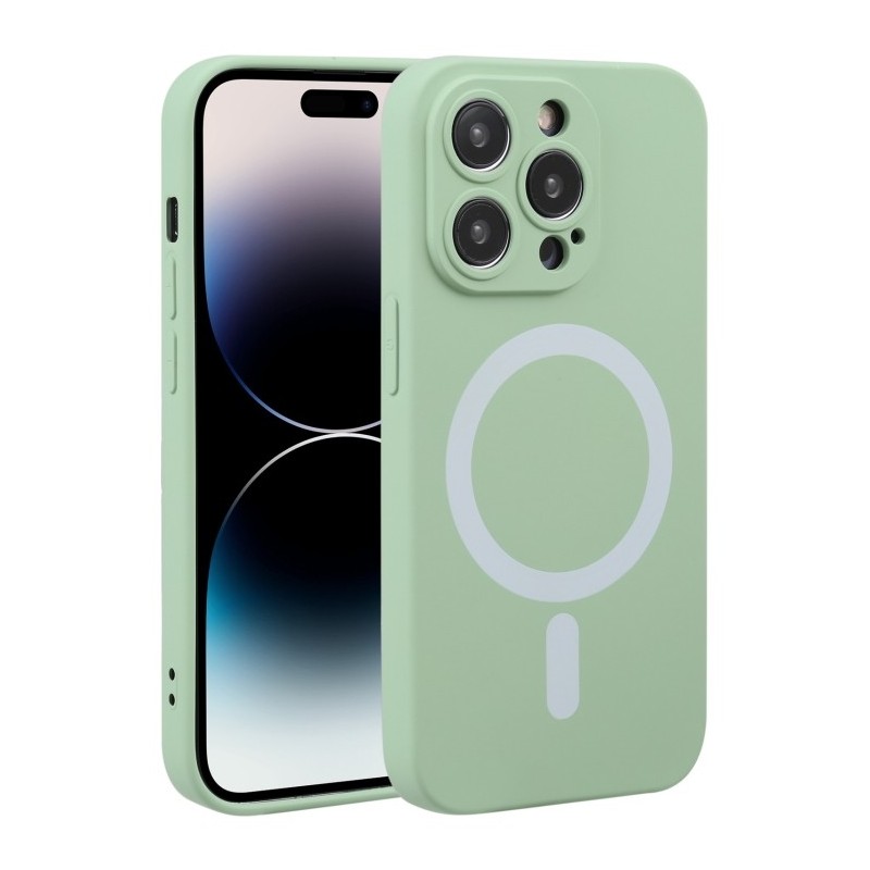 For iPhone 14 Pro Max Magsafe Liquid Silicone Case Cover