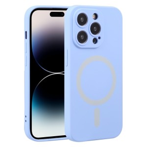 For iPhone 14 Pro Max Magsafe Liquid Silicone Case Cover