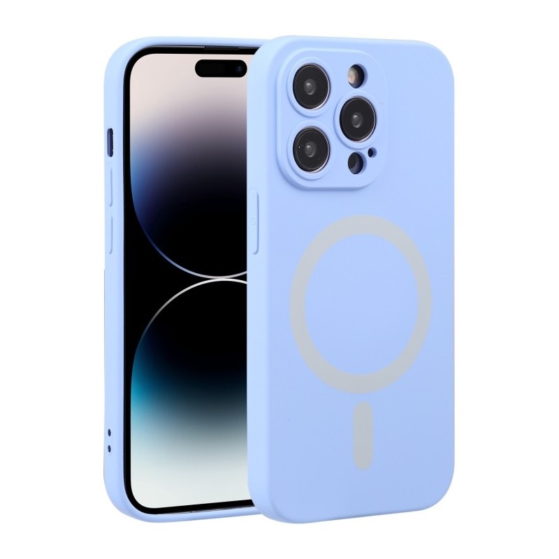 For iPhone 14 Pro Max Magsafe Liquid Silicone Case Cover