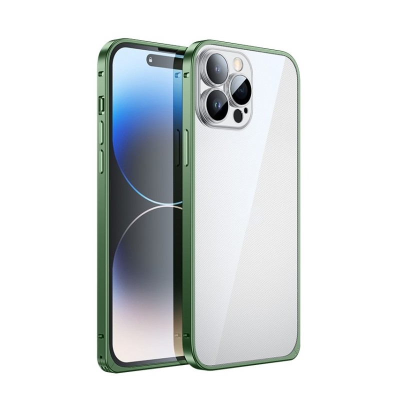 iPhone 14 Pro Max Twill Texture Aluminum and Plastic Case