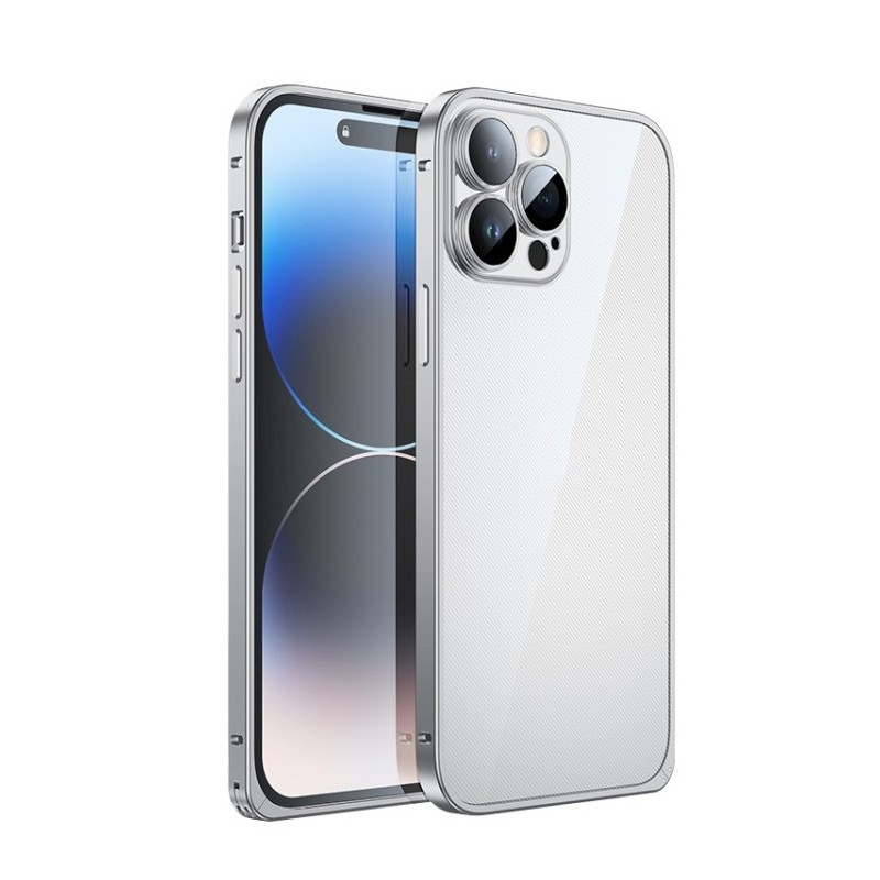 iPhone 14 Pro Twill Texture Aluminum and Plastic Case