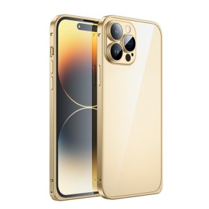 iPhone 14 Plus Twill Texture Aluminum and Plastic Case