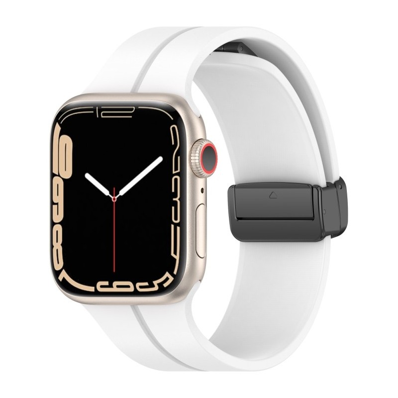Correa de Silicona Color Solido Compatible con Apple Watch Ultra 49mm