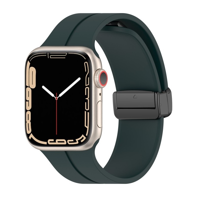 Correa de Silicona Color Solido Compatible con Apple Watch Ultra 49mm