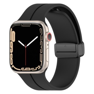 Solid Color Silicone Strap Compatible with Apple Watch Ultra 49mm