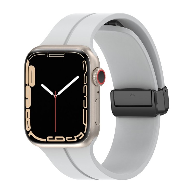 Correa de Silicona Color Solido Compatible con Apple Watch Ultra 49mm
