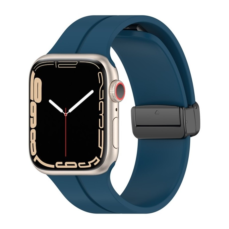 Correa de Silicona Color Solido Compatible con Apple Watch Ultra 49mm