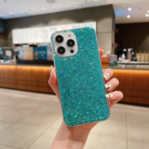 Funda Glitter para iPhone 14 Pro Max Carcasa TPU Glitter Sequins Epoxy