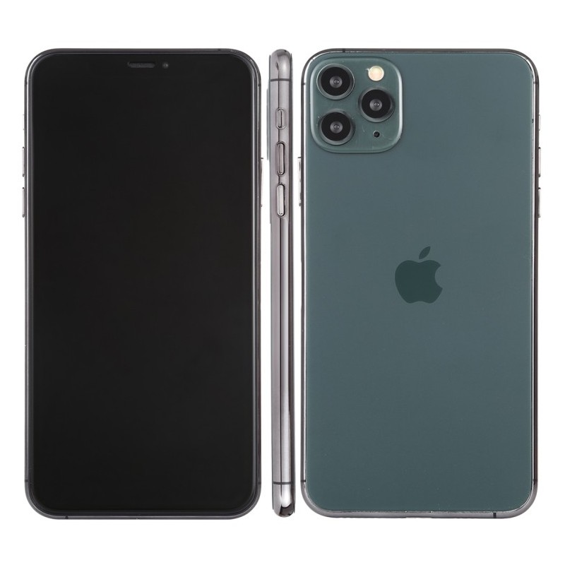 Maqueta de iPhone 11 Pro con Pantalla Negra