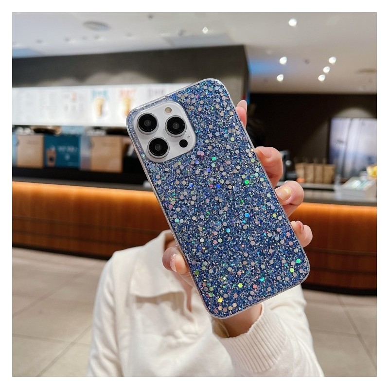 Funda Glitter para iPhone 14 Carcasa TPU Glitter Sequins Epoxy