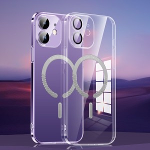 For iPhone 14 Plus Ultra-thin Magsafe Case Cover with Camera Lens Protection