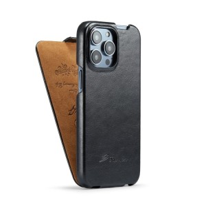 iPhone 14 Plus Vertical Flip Leather Cover Case
