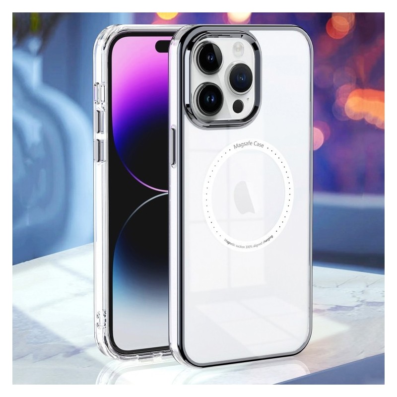 Funda Magnética Magsafe Clear Transparency para iPhone 14 Pro