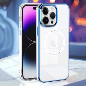 Magsafe Magnetic Case Clear Transparency Cover for iPhone 14 Pro