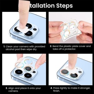 Tempered Glass Camera Protector for iPhone 14