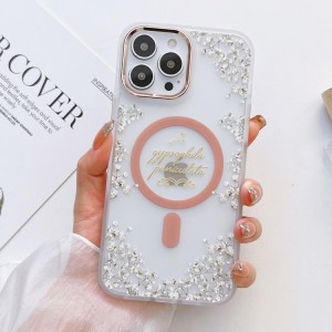 Magsafe Flowers Case Cover for iPhone 14