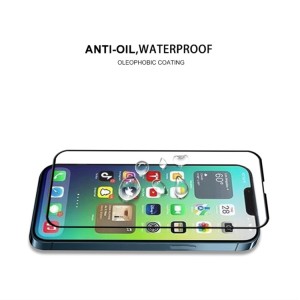 Tempered Glass Film for iPhone 14 Pro with Silk Print