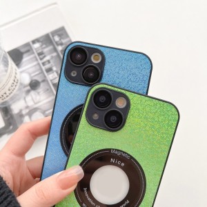 Shockproof Airbag Woven Case for iPhone 14 Plus