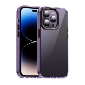 For iPhone 14 Case MG Series Crystal Clear Glass