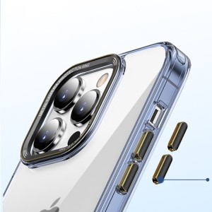 For iPhone 14 Case MG Series Crystal Clear Glass
