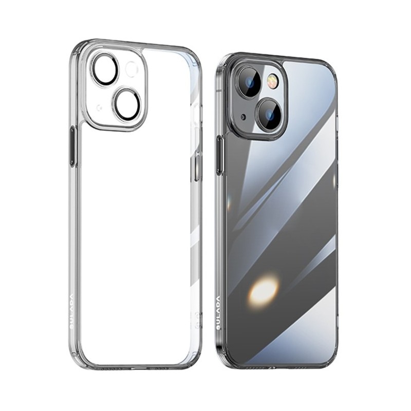 Funda Transparente para Teléfono iPhone 14 Plus SULADA Crystal Steel Series