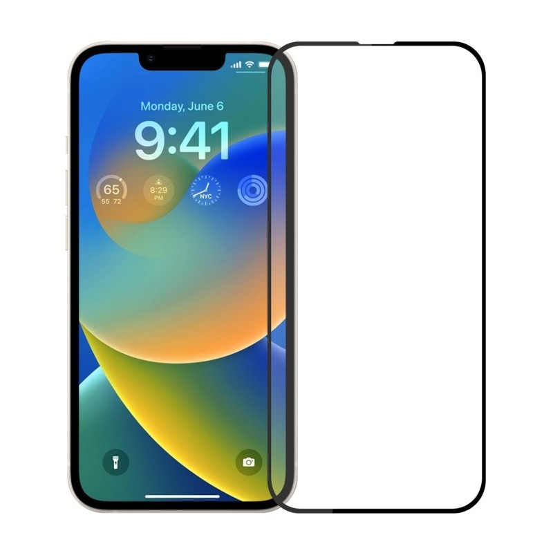 Vidrio Templado de Pantalla Completa para iPhone 14 Plus