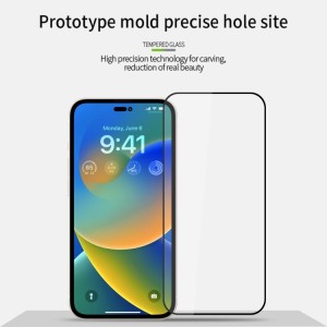 Vidrio Templado de Pantalla Completa para iPhone 14 Plus