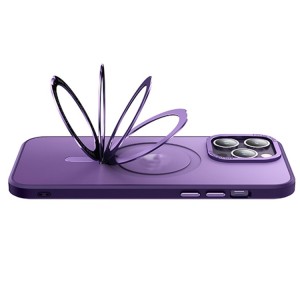 Funda Magsafe con Soporte Skin Feel para iPhone 14 Pro Max