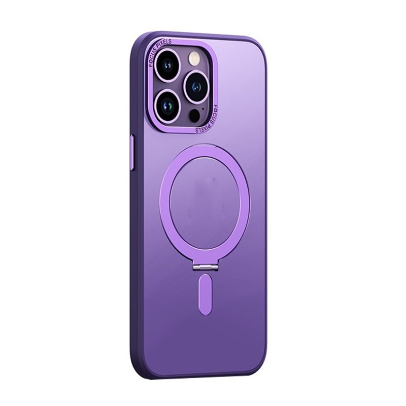Funda Magsafe con Soporte Skin Feel para iPhone 14 Pro