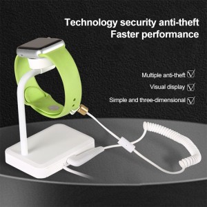 Soporte Expositor con Alarma Antirrobo para Apple Watch