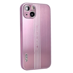 Funda para iPhone 14 Pro Max Textura Metal Cepillado